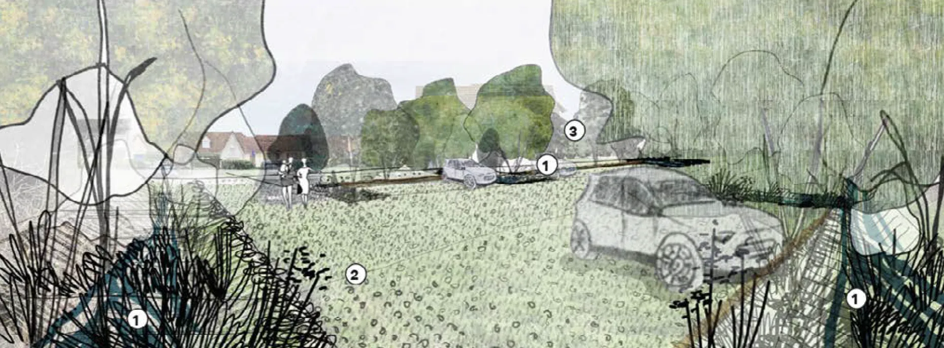 Aire d'accueil à Audresselles