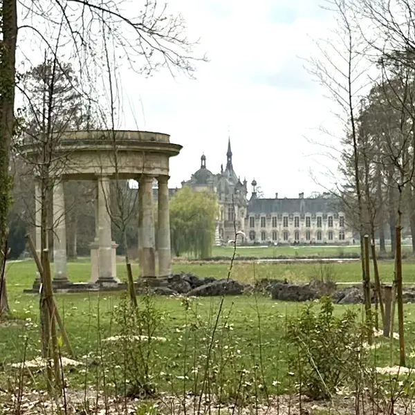Jardin anglais du château de Chantilly
