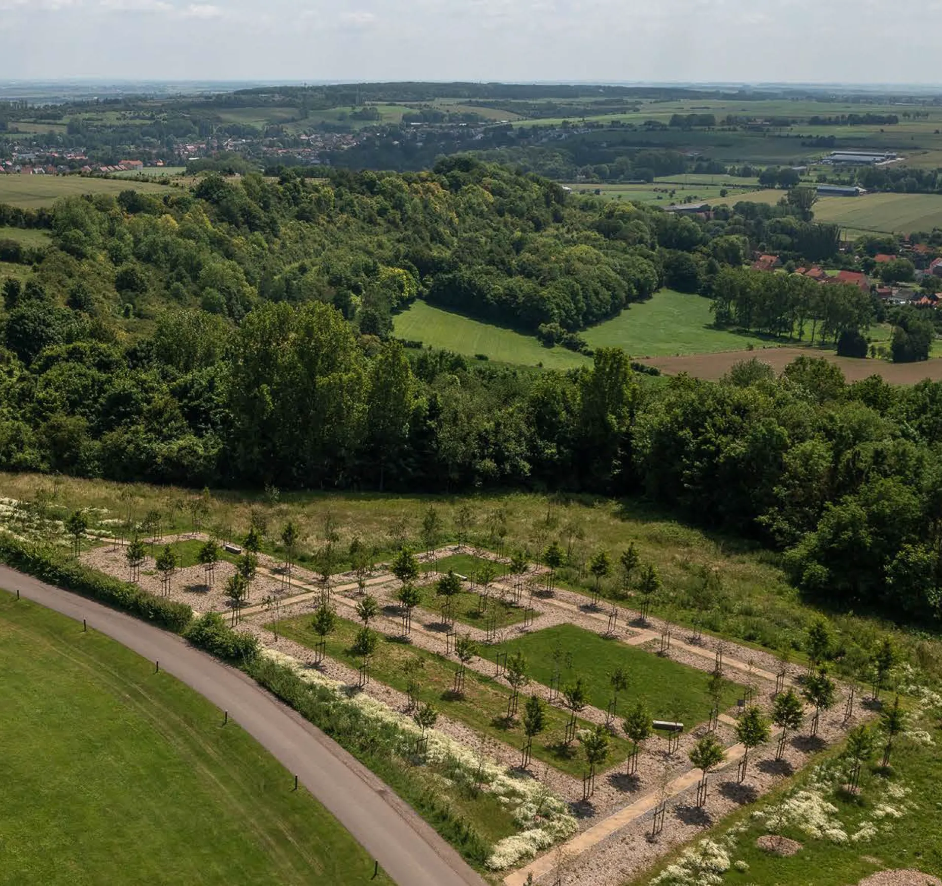 Photo du jardin pour la paix