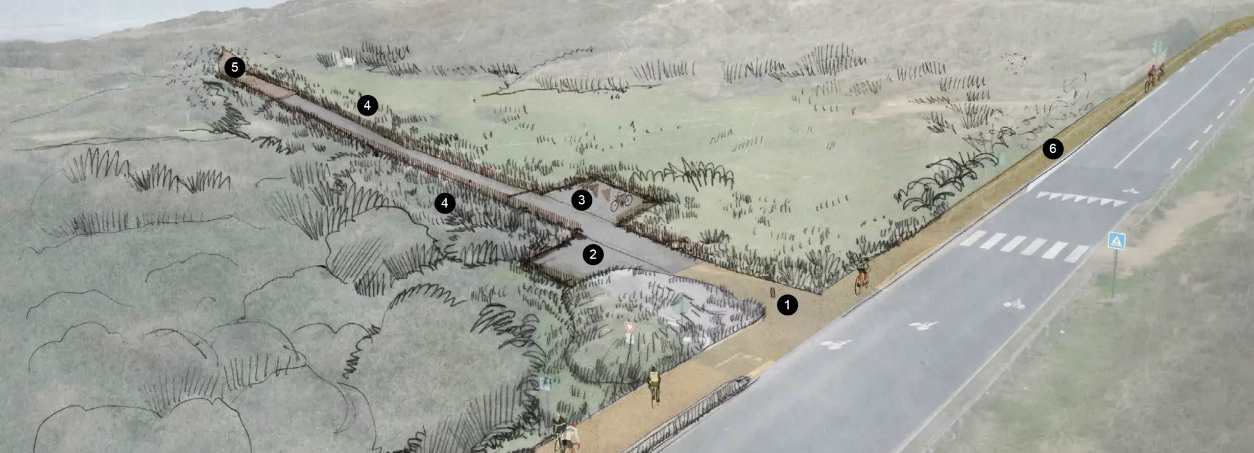 Schéma modification parking