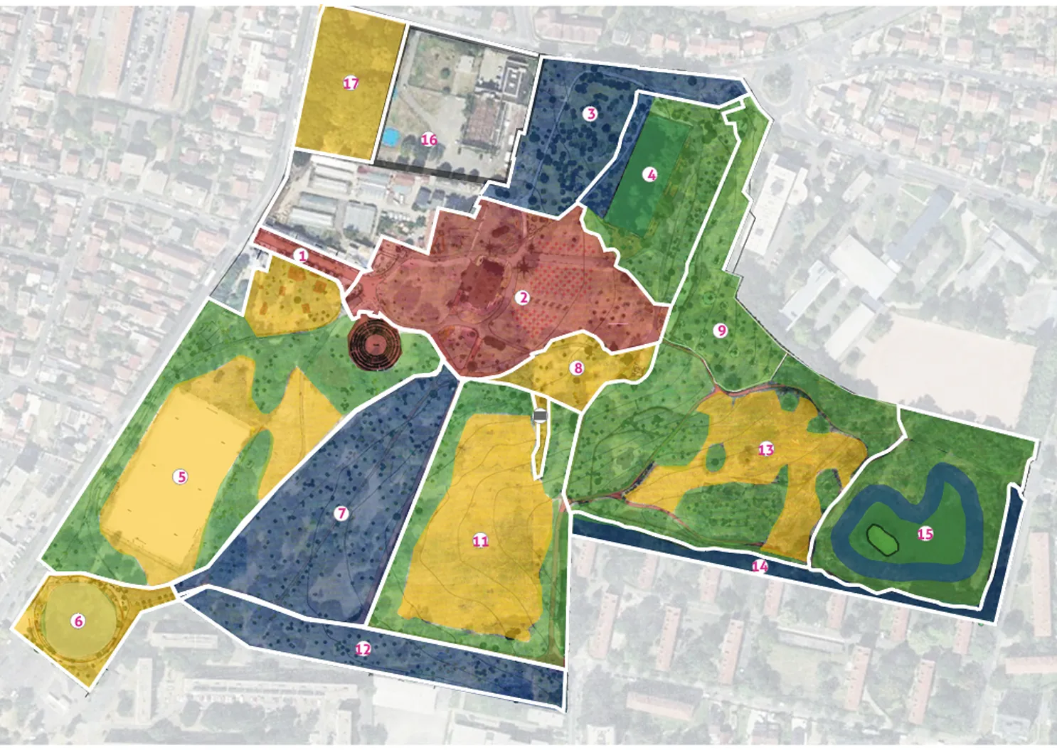 Proposition implantation parc Montreuil