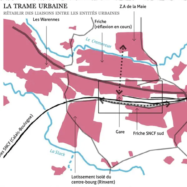 Espaces verts à Rinxent
