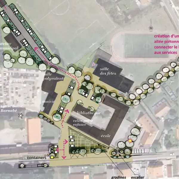 Espaces publics de Saint-Inglevert