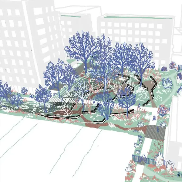 Axonométrie du projet