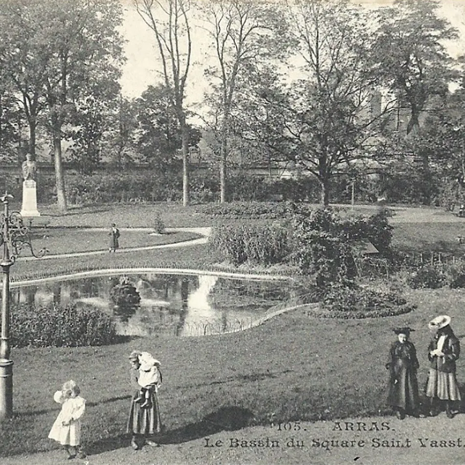 requalification des abords de l'abbaye saint-vaast à arras