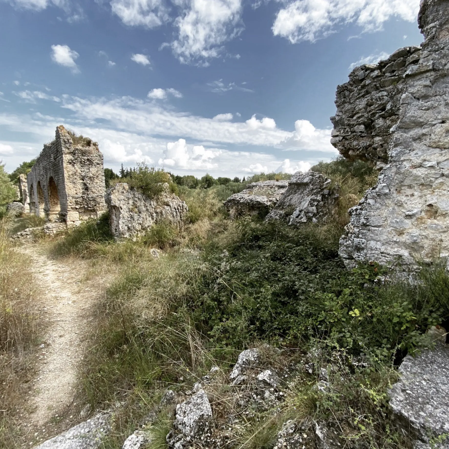 aqueducs et meunerie de Barbegal à Fontvieille - diagnostic patrimonial