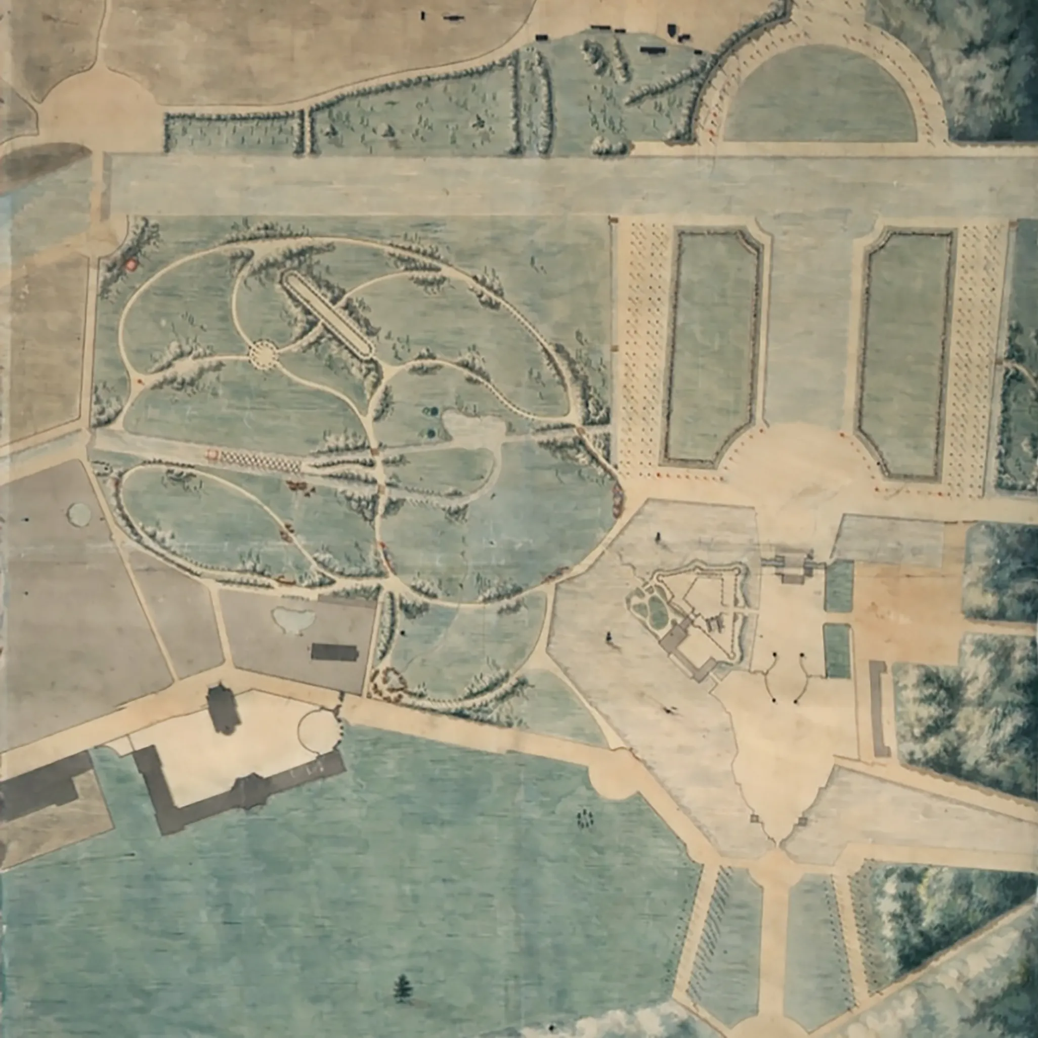 restauration-plan-de-gestion-jardin-historique-anglais-chateau-de-chantilly